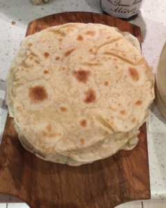 Wheat flour tortillas